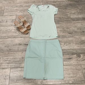 EUC CAbi Skirt and Top